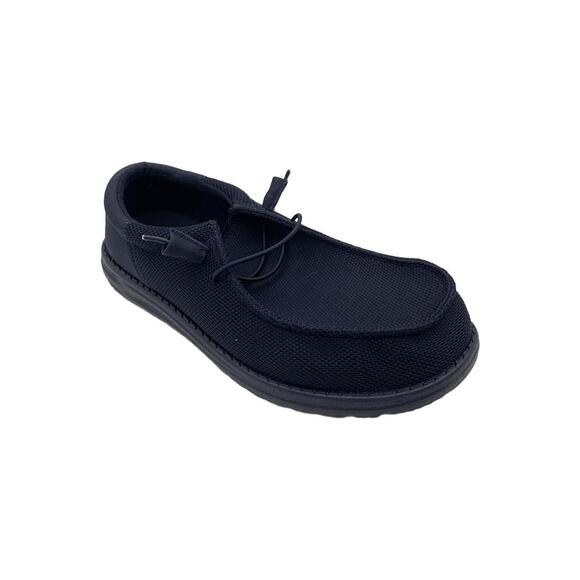 Hey Dude Other - Hey Dude Men's Wally Funk Mono Slip-On Casual Loafers Navy - Medium